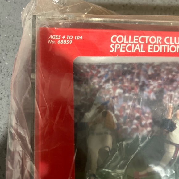 1995 Starting Lineup Nolan Ryan Freeze Frame Collectors Club Plexi Acrylic Case - Picture 2 of 5